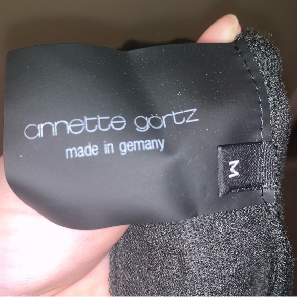 Annette Gortz Grey Virgin Wool Blend Maxi Skirt M - Picture 4 of 8